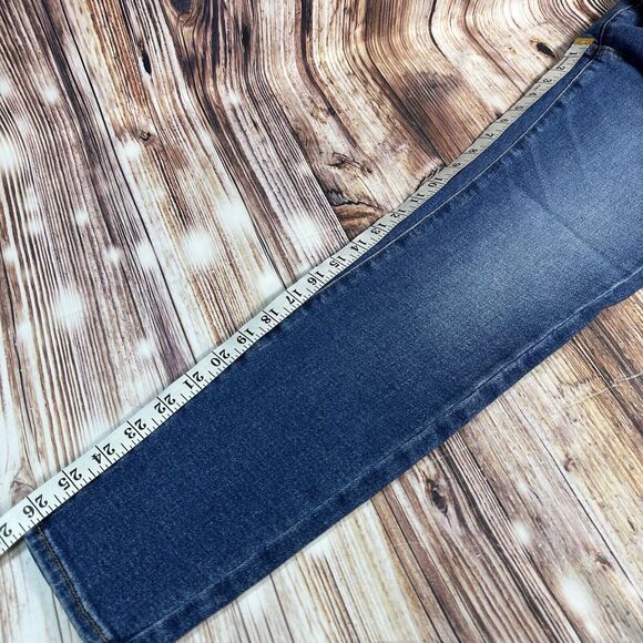 Jag Jeans VALENTINA SKINNY Size 6P/27 Blue Pull On Mid Rise Denim Pants 28x26.5 - Picture 8 of 12